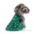 Chat d&#39;été vert chien robe chiot vêtements